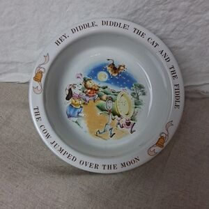 Avon Nursery Rhyme Children's Bowl - White and Multicolor